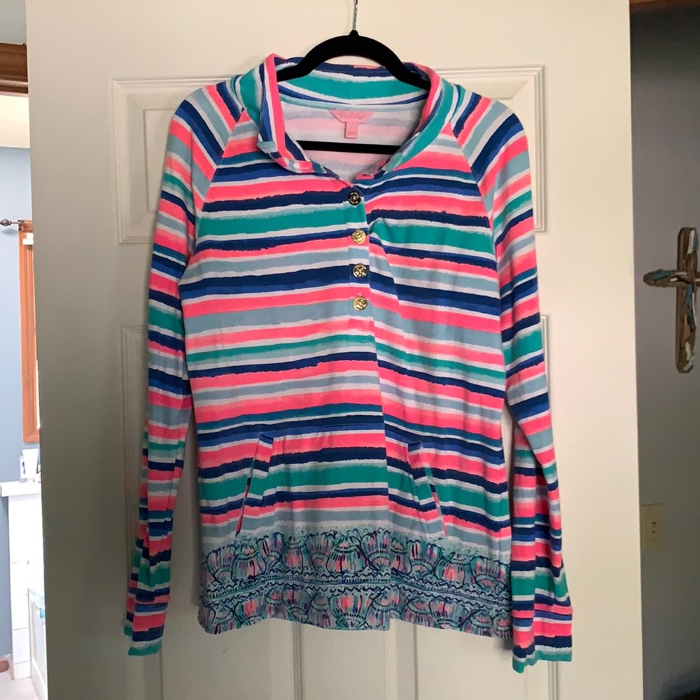 Lilly Pulitzer captain popover